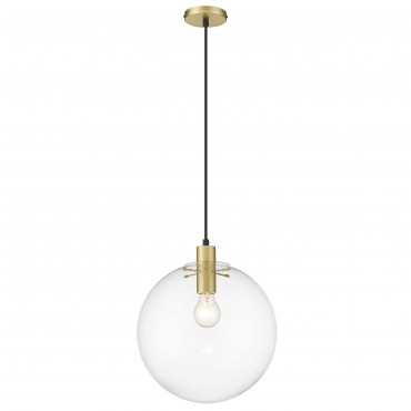 Lampa wisząca Puerto złota 1xE27