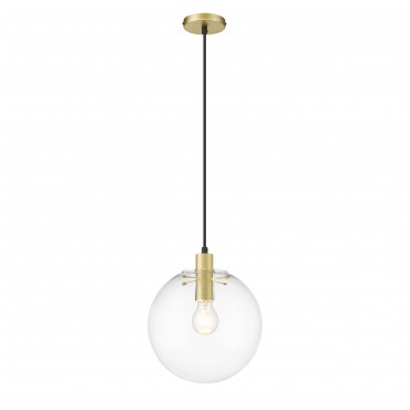 Lampa wisząca Puerto złota 1xE27