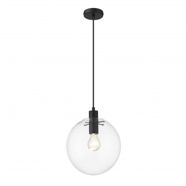 Lampa wisząca Puerto czarna 1xE27