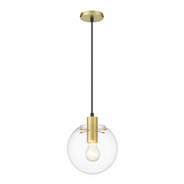 Lampa wisząca Puerto złota 1xE27