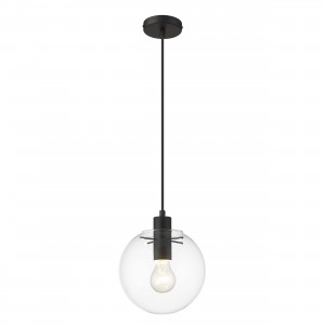 Lampa wisząca Puerto czarna 1xE27