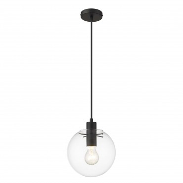 Lampa wisząca Puerto czarna 1xE27