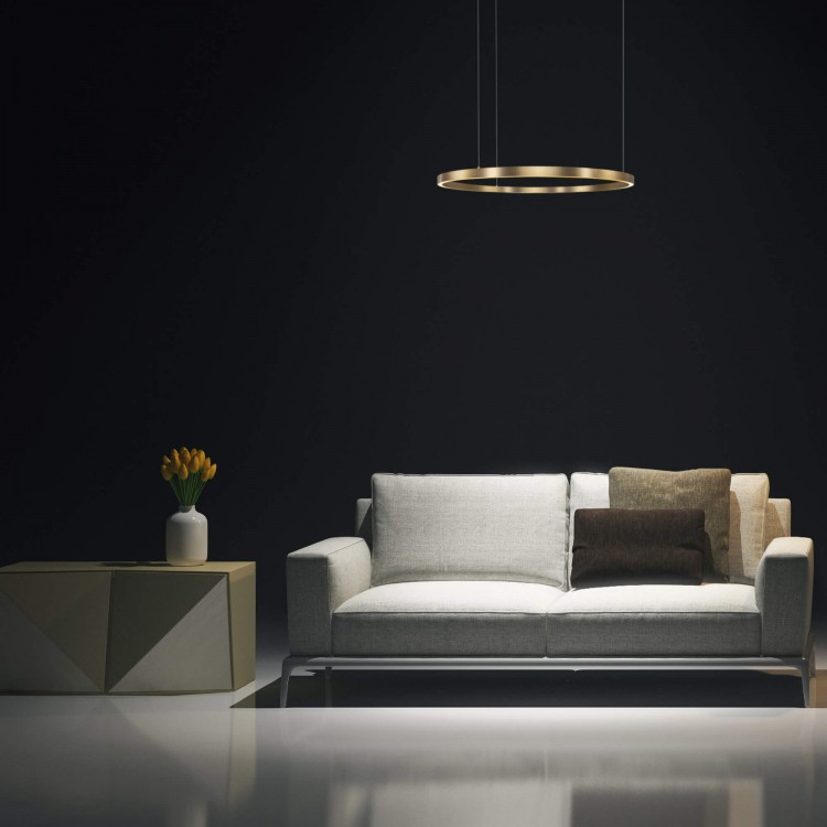 Lampa wisząca Midway złota LED 3000K - 4521