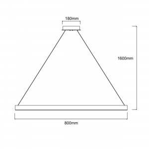 Lampa wisząca Midway Shiny złota LED 3000K