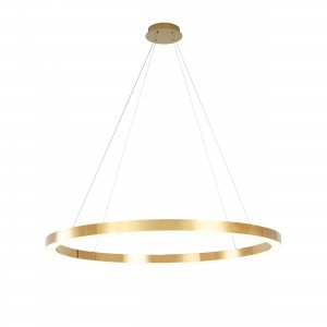 Lampa wisząca Midway Shiny XL złota LED 3000K