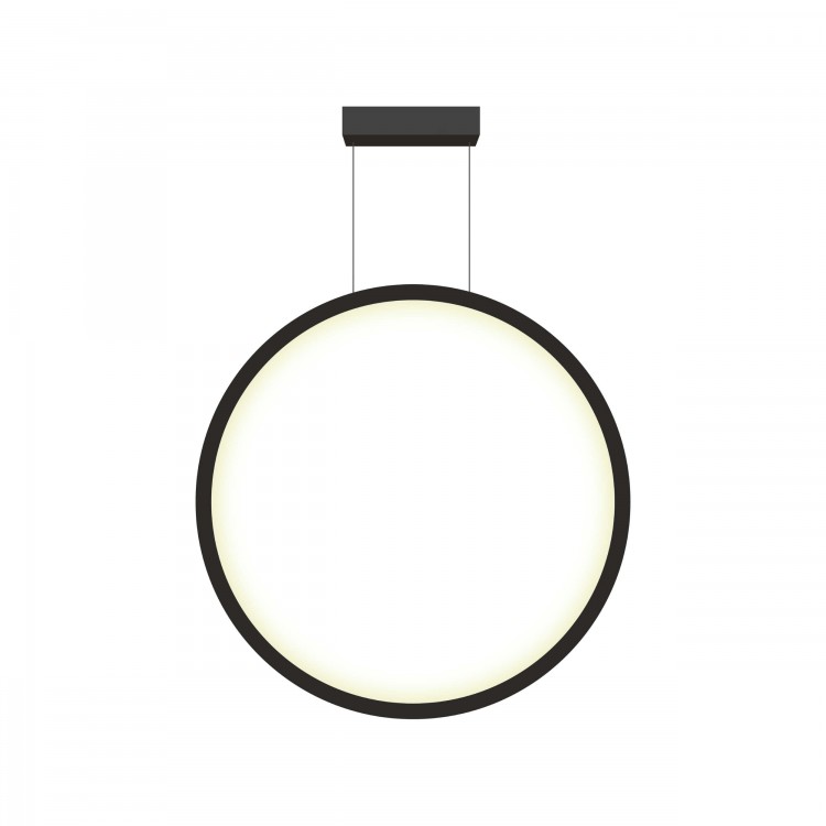 Lampa wisząca Mirror czarna LED 3000K - 4545