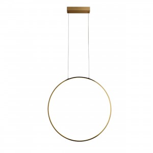 Lampa wisząca Mirror złota LED 3000K