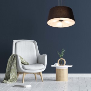 Lampa wisząca Bali czarna 4xE27