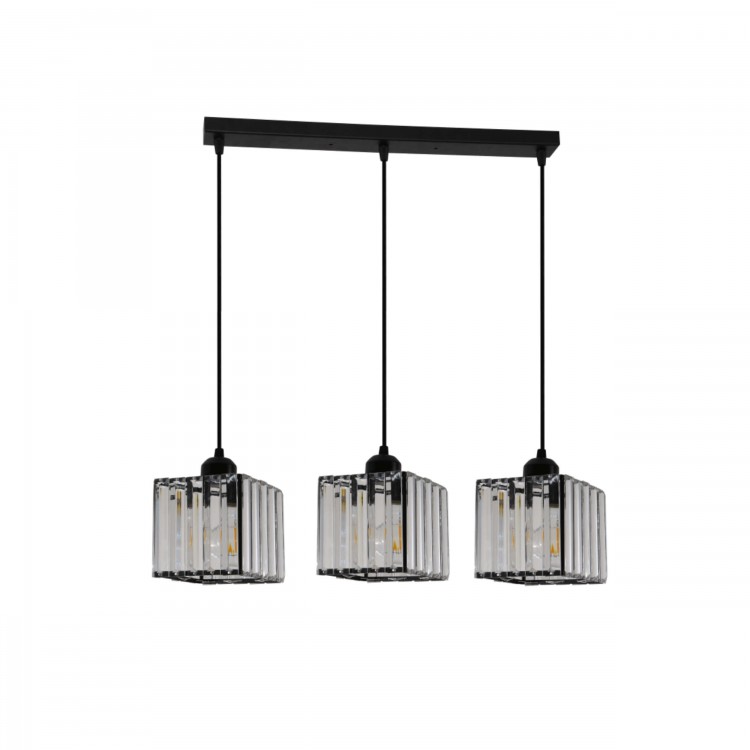 Lampa wiszaca Galactico czarna 3xE27 - 4650