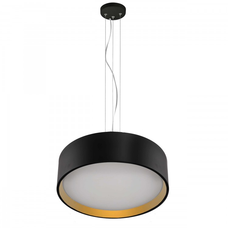 Lampa wisząca Hudson czarno - złota LED 3000K - 4672