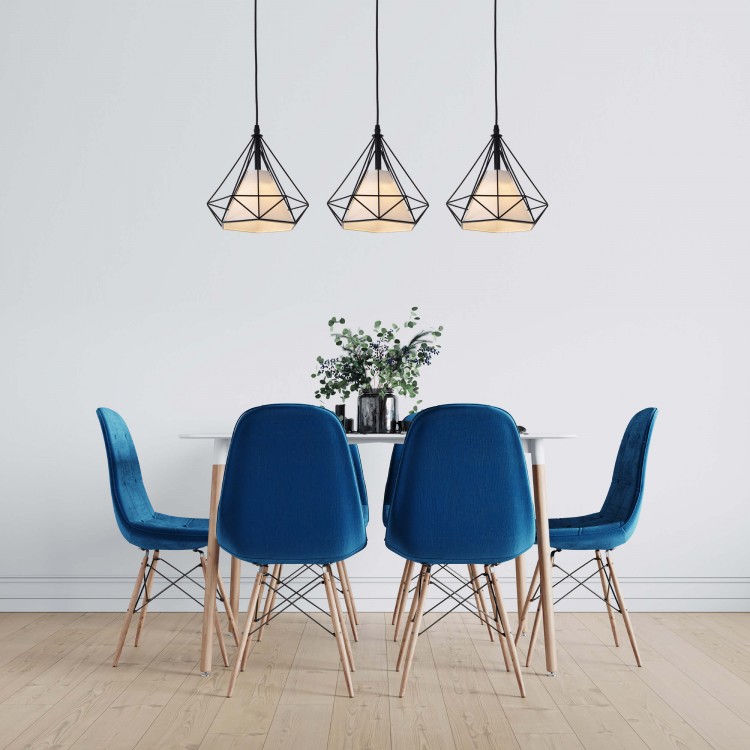 Lampa wisząca Nola czarna 1xE27 - 4703