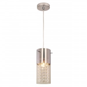 Lampa wisząca Zara transparentna 1xE14