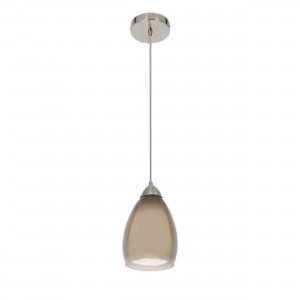 Lampa wisząca Niki dymna 1xE14