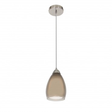 Lampa wisząca Niki dymna 1xE14