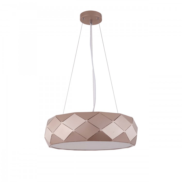 Lampa wisząca Reus różowe złoto 3xE27 - 4807