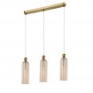 Lampa wisząca Piega 3 amber 3xE14