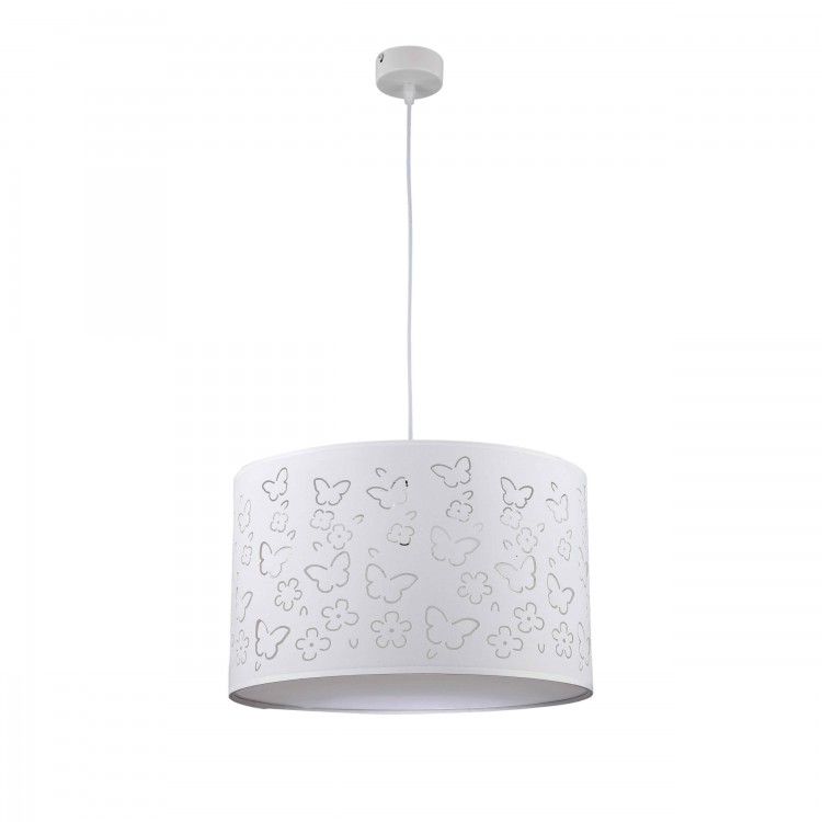 Lampa wisząca dziecięca Flowers biała 1xE27 - 4827