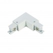 Łącznik L 3F lewy biały