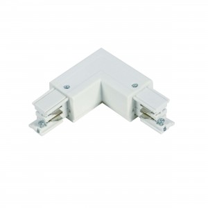 Łącznik L 3F prawy biały