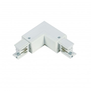 Łącznik L 3F prawy biały