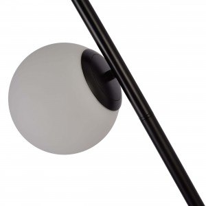 Lampa podłogowa Dorado czarna 3xE14