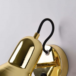 Kinkiet Astama złoty 1xE27