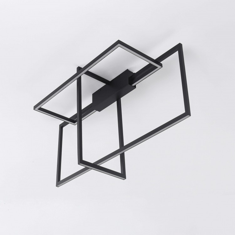 Lampa wisząca Frame czarna LED 4000K - 5033