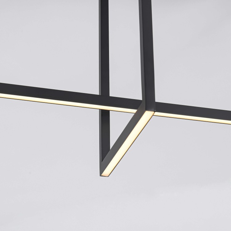 Lampa wisząca Frame czarna LED 4000K - 5035