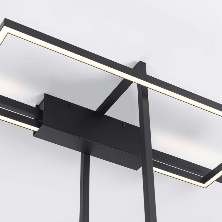Lampa wisząca Frame czarna LED 4000K - 5049
