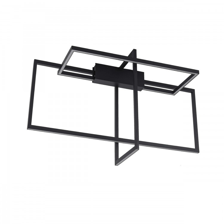 Lampa wisząca Frame czarna LED 4000K - 5054