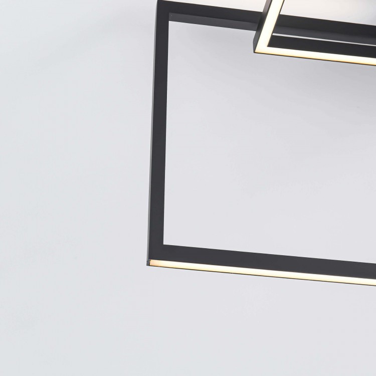 Lampa wisząca Frame czarna LED 3000K - 5056