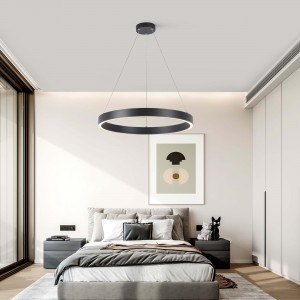 Lampa wisząca Midway Triangle czarna LED 3000K