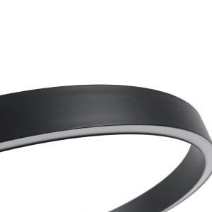 Lampa wisząca Midway Triangle czarna LED 3000K