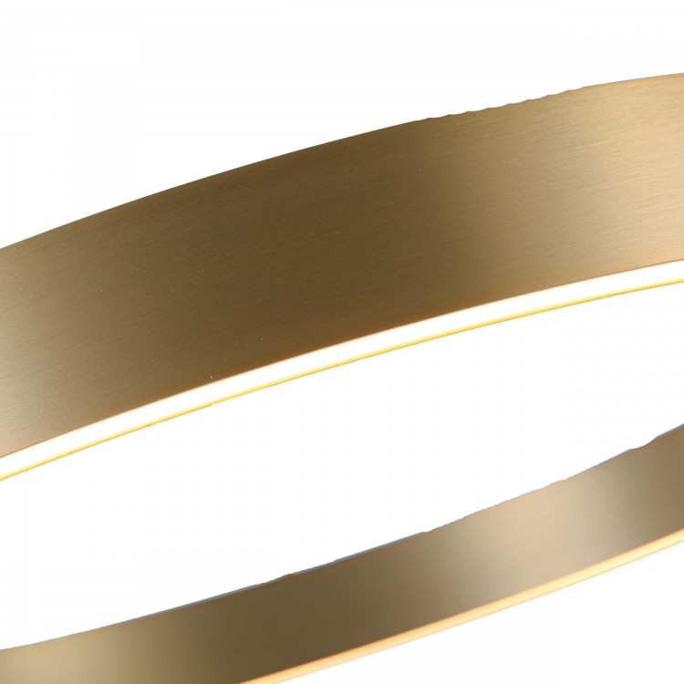 Lampa wisząca Midway Triangle złota LED 3000K - 5072