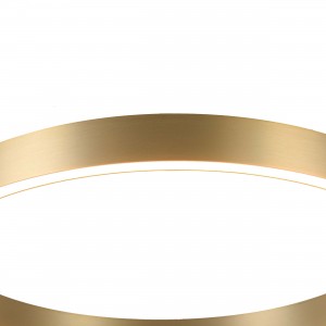 Lampa wisząca Midway Triangle złota LED 3000K