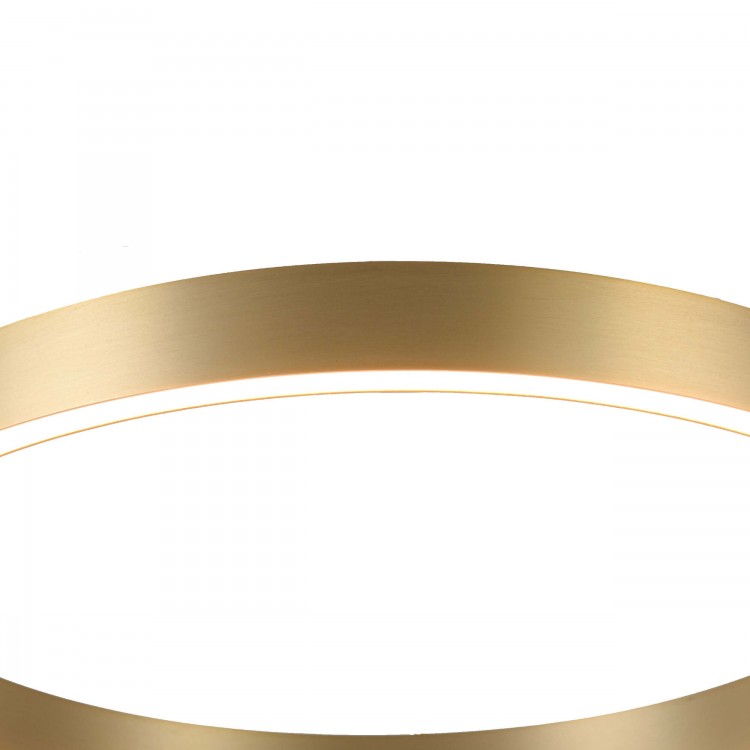 Lampa wisząca Midway Triangle złota LED 3000K - 5073