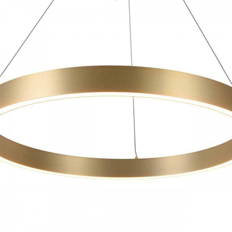 Lampa wisząca Midway Triangle złota LED 3000K - 5078