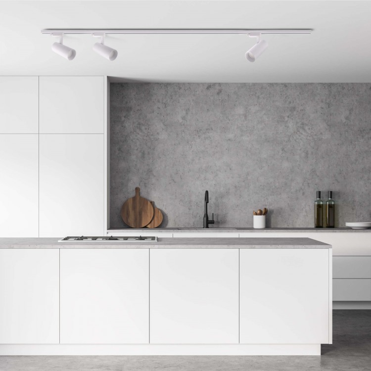 Zestaw oświetlenia szynowego Ice SET 1F biały 3xGU10 - 5122