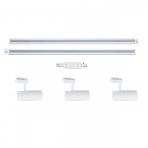 Zestaw oświetlenia szynowego Ice SET 1F biały 3xGU10