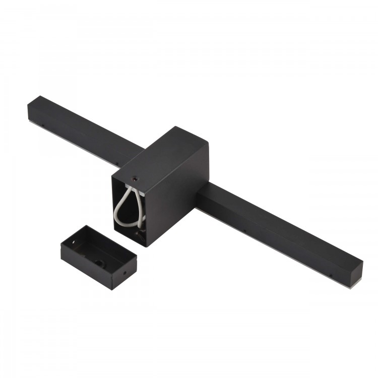 Kinkiet Nevada 40 cm czarny IP44 LED 4000K - 5149