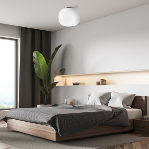 Plafon Jukon biały 1xE27