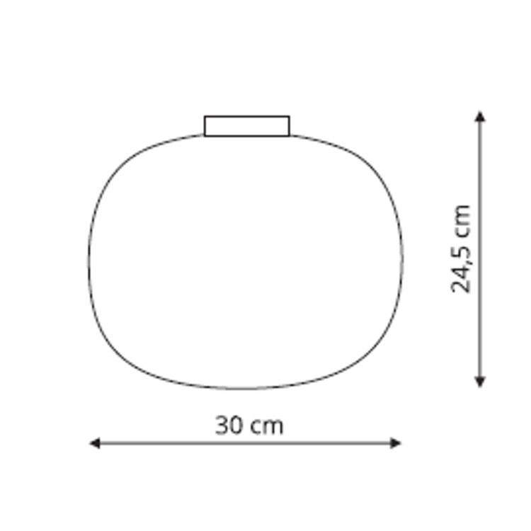 Plafon Jukon biały 1xE27 - 5265