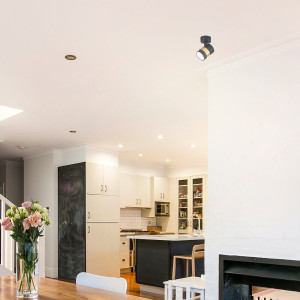 Spot Anillo 1 czarny 1xGU10