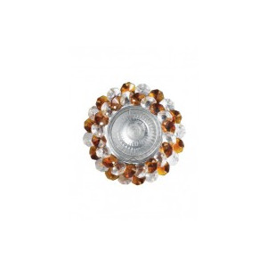 Oczko Eclipse bursztynowe 1xGU10