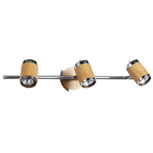 Kinkiet Alba srebrny 3xGU10