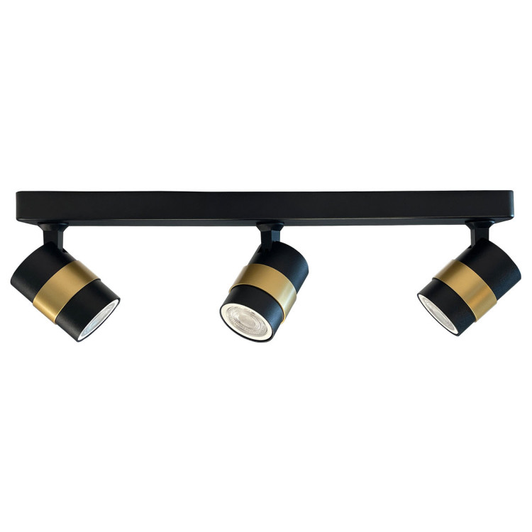 Spot Anillo 3 czarny 3xGU10 - 5372