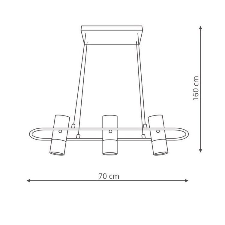 Bovino 3 wisząca - 5393