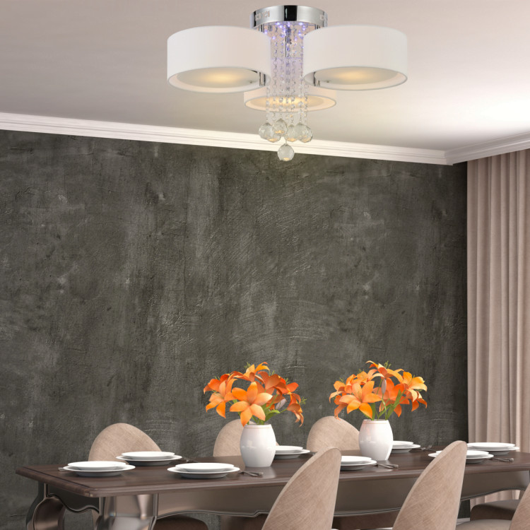 Plafon Gambela biały 3xE27 LED - 5408