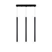 Lampa wisząca Lungo 3 linia czarna 3xG9