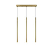 Lampa wisząca Lungo 3 linia złota 3xG9